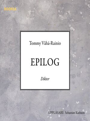 cover image of Epilog